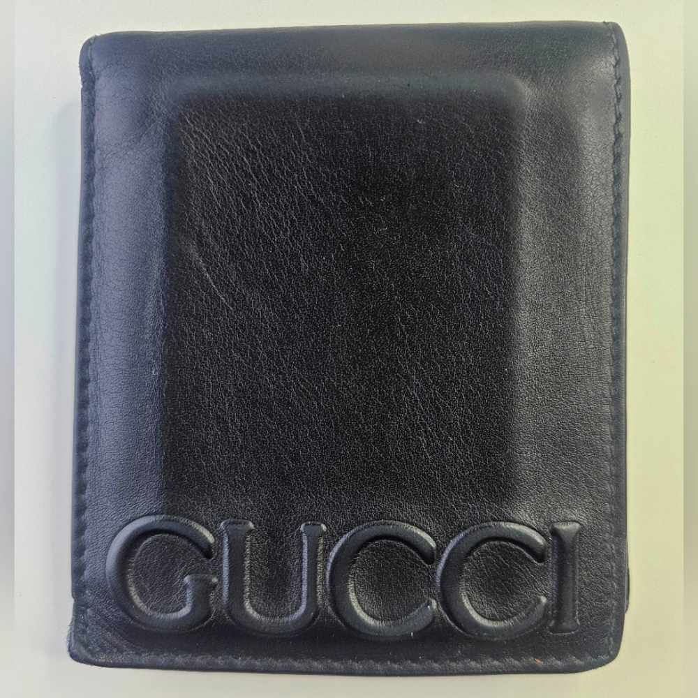 Gucci mens leather wallet